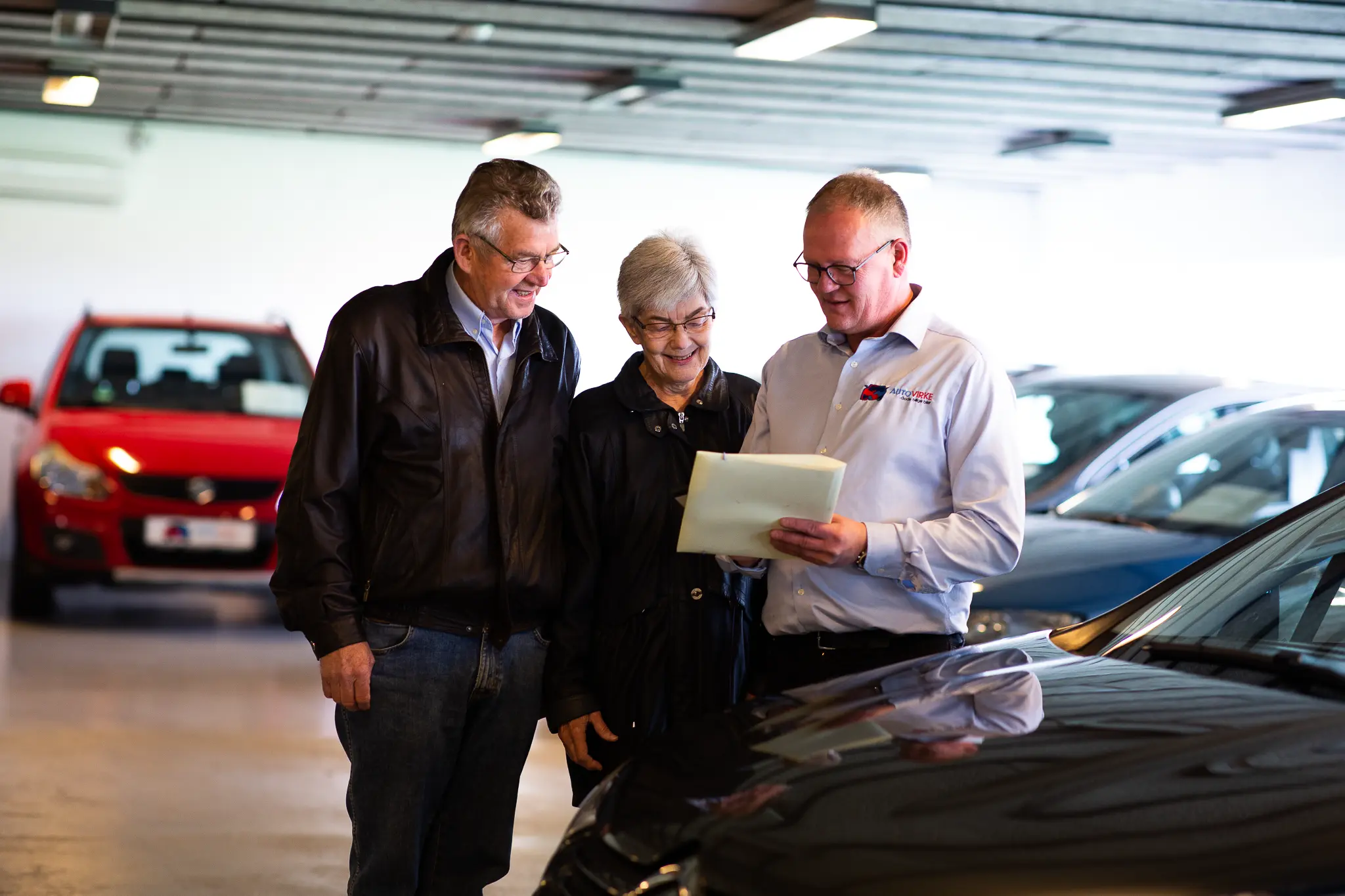 Autovirke personale og kunder